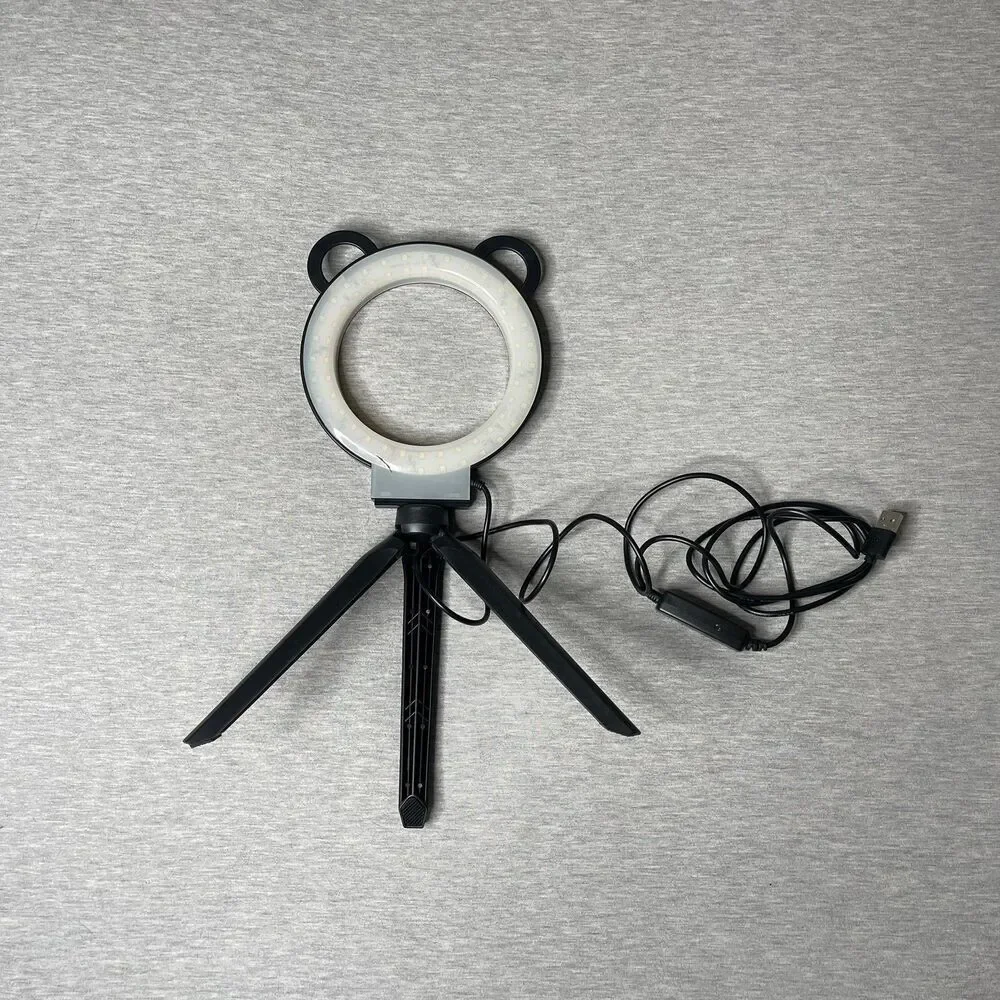 MountDog 6-inch Dimmable LED Ring Light with Tripod